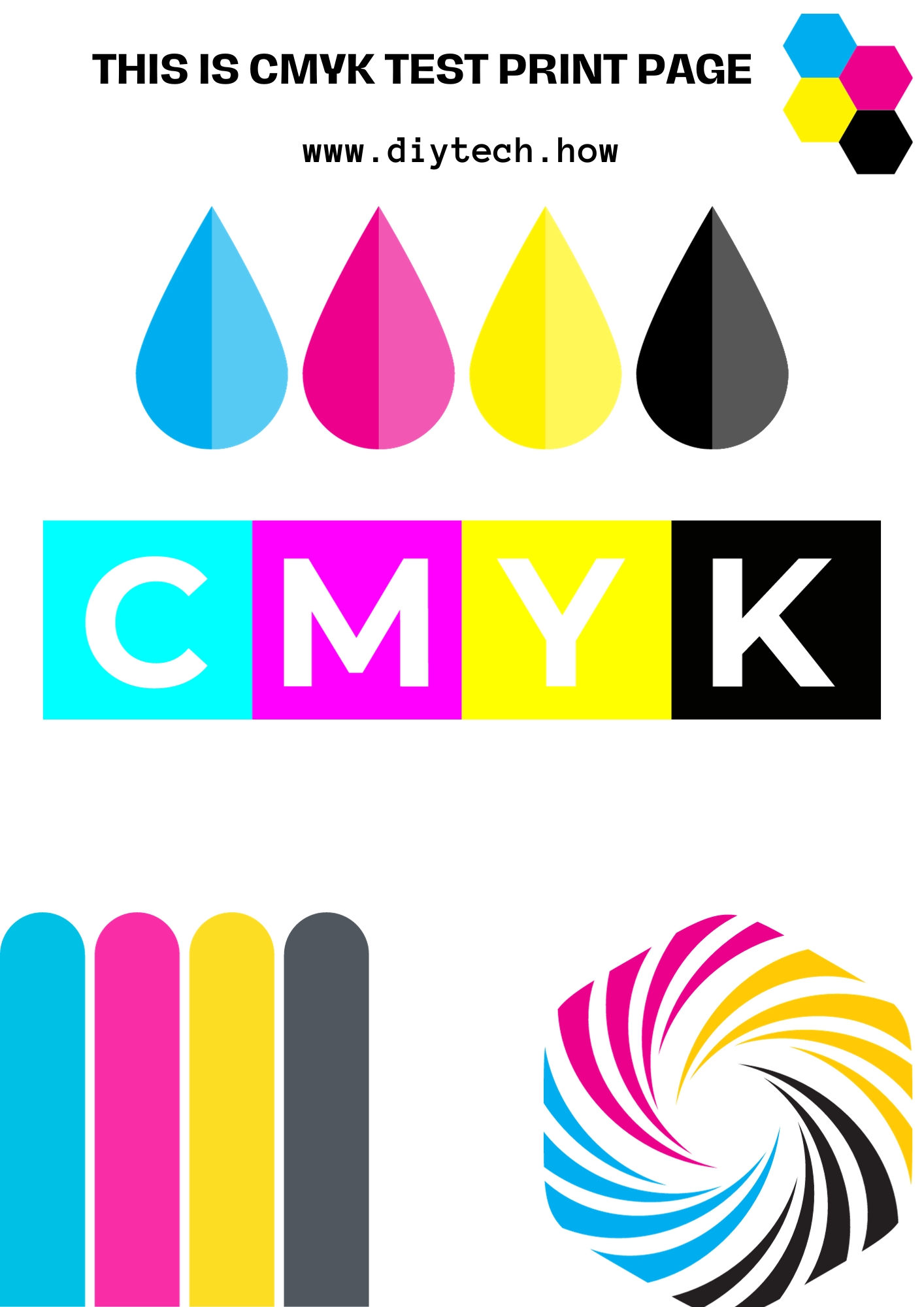 CMYK Test Page